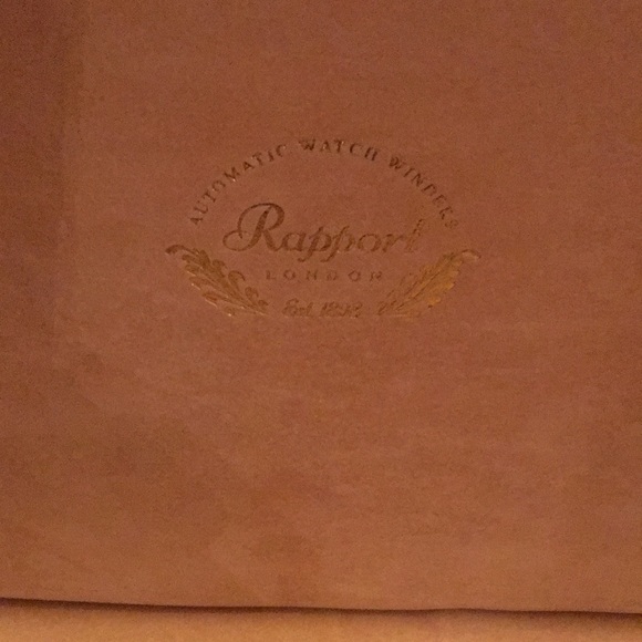 - Rapport Quattro Automatic Watch Winder in mahogany see video-3 out of 4 work. - Picture 10 of 10